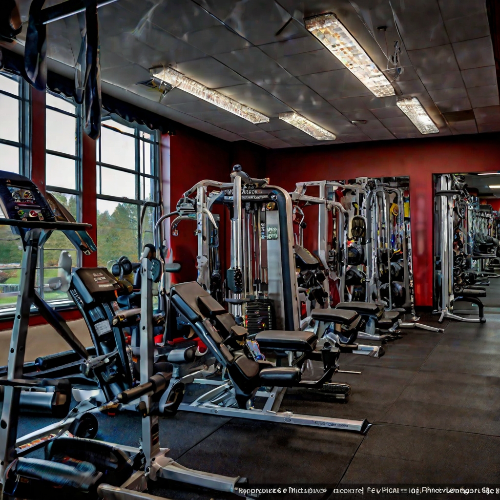 Professional fitness training session with high-quality instruction and modern facility